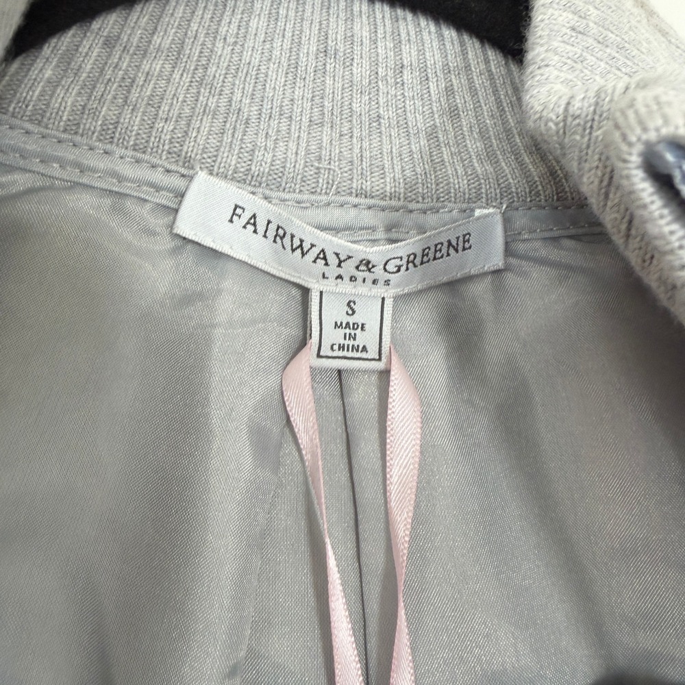 Fairway & Greene NWT Womens Abbey Extra-Fine Merino Windsweater Full Zip Small - Picture 4 of 11